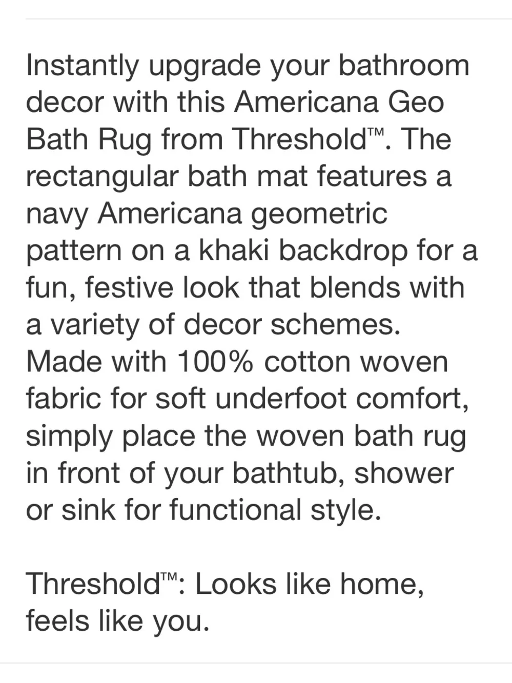 THRESHOLD NWT 20